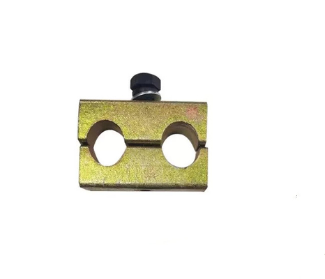 33mm Excavator Breaker Parts Tubing Line Double Tube Clamp Aperture 22