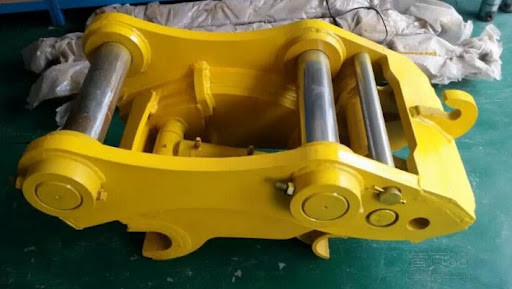 Q345B Steel Excavator Quick Coupler Hydraulic Hitch For Komatsu PC50 PC60