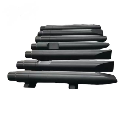 TNB100 CAT Excavator Breaker Chisel 115mm Dia Hydraulic Drill Rod