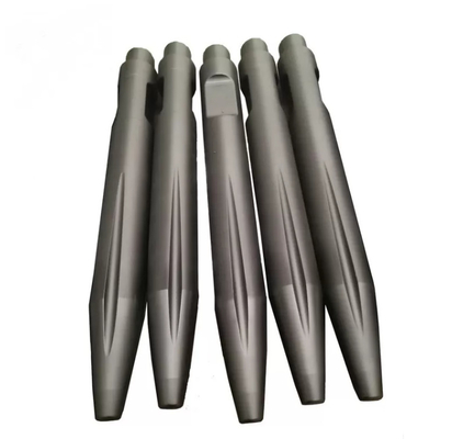 85mm Moil Point Excavator Breaker Chisel Sb35 40cr 42crmo Customized