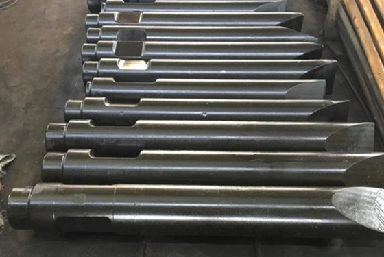 DMB210 Excavator Breaker Chisel 40 or 42cr Metallurgy For Hydraulic Breaker