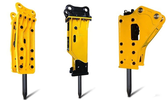 40 - 55 Ton Excavator Breaker Hammer Mining Hydraulic Breaker Attachment