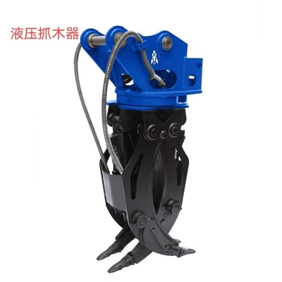 Rotating Excavator Demolition Grapple 14 Ton Hydraulic Log Grabber