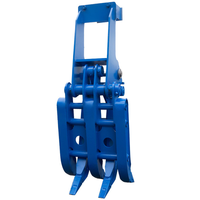 Abrasion Resistant Hydraulic Excavator Grab Mechanical Wood Stone Grapple